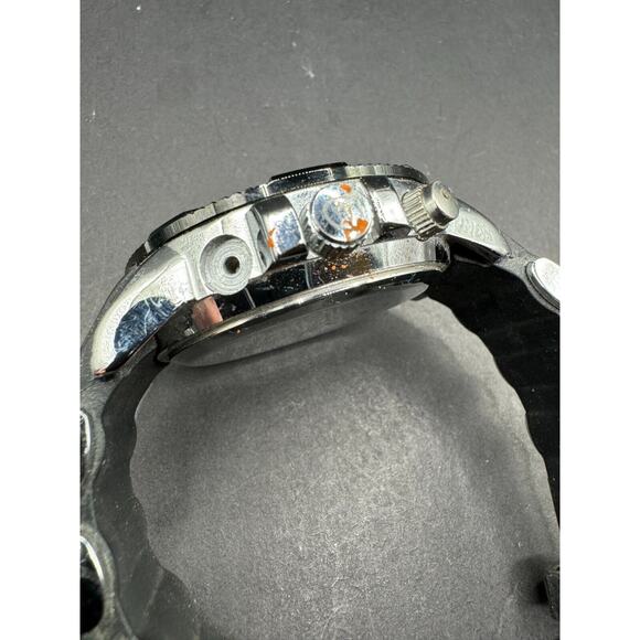 Shark Dual Time Digital Quartz Date Alarm Sports Wrist Watch WR 30M White Dial - Picture 5 of 8